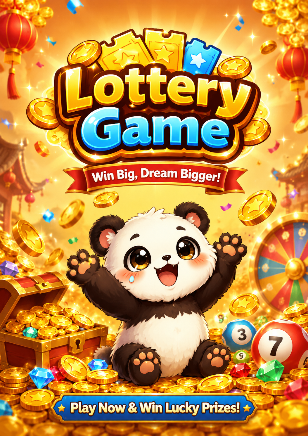 Lottery Game art